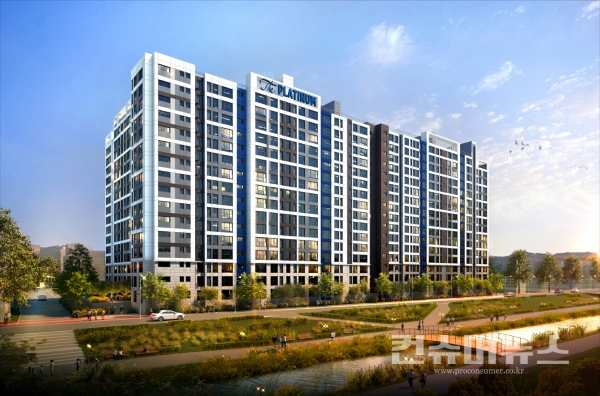 수평증축 방식과 1개층 필로티 설계가 적용돼 내년 상반기 리모델링 공사를 시작하는 서울 송파구 오금 아남 아파트 투시도. 이 아파트는 기존 299가구가 리모델링을 통해 328가구로 확장되며, 증가된 29가구는 리모델링 최초로 일반분양으로 공급될 예정이다.